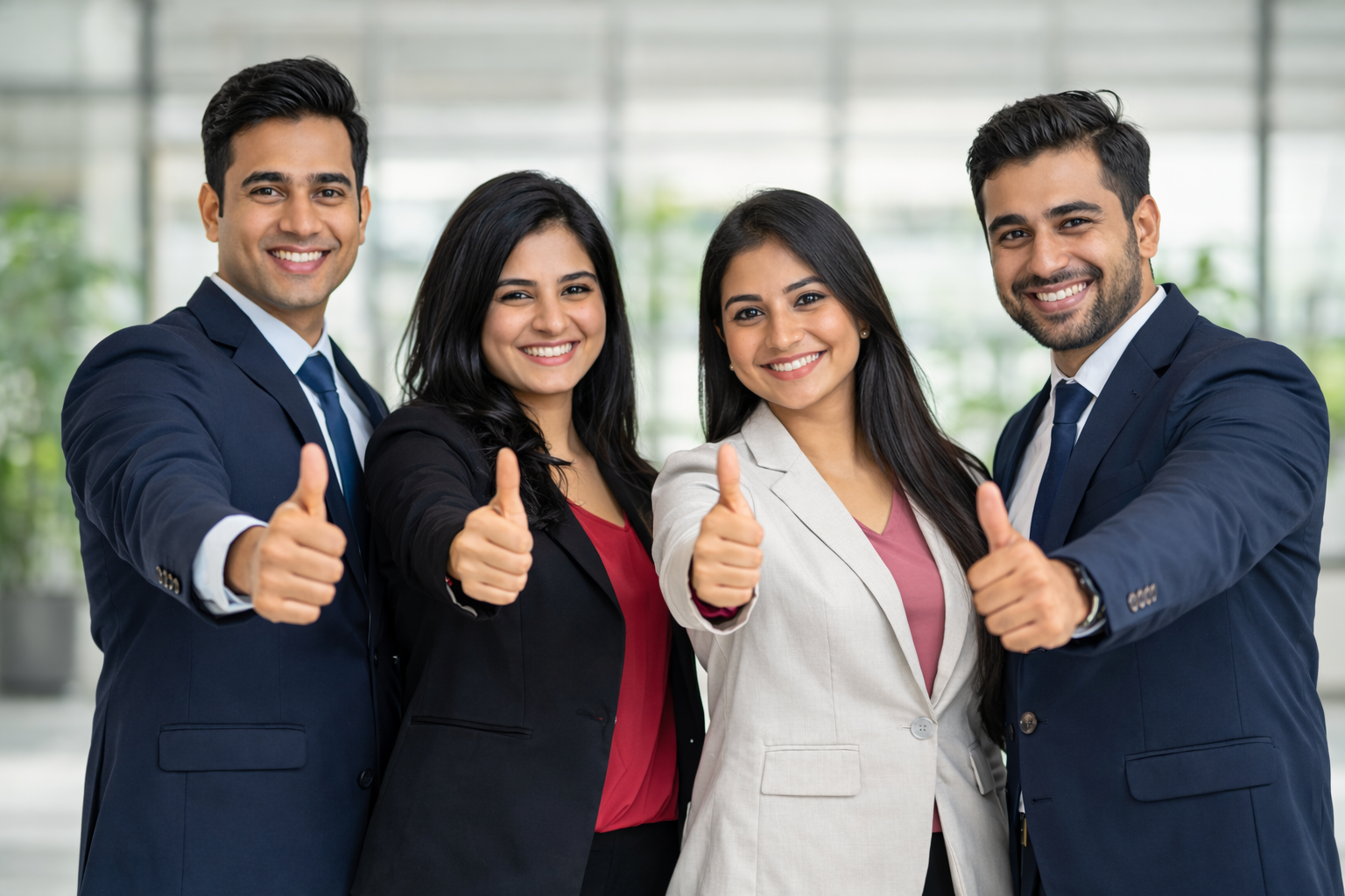 Team working together